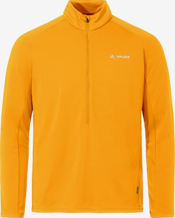 VAUDE Performance shirt 'Larice II' in Yellow: front