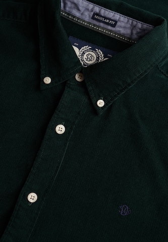 Coupe regular Chemise Superdry & Co en bleu