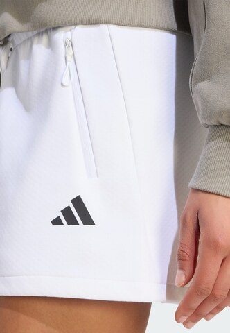 ADIDAS SPORTSWEAR Lużny krój Spodnie sportowe 'Z.N.E.' w kolorze biały