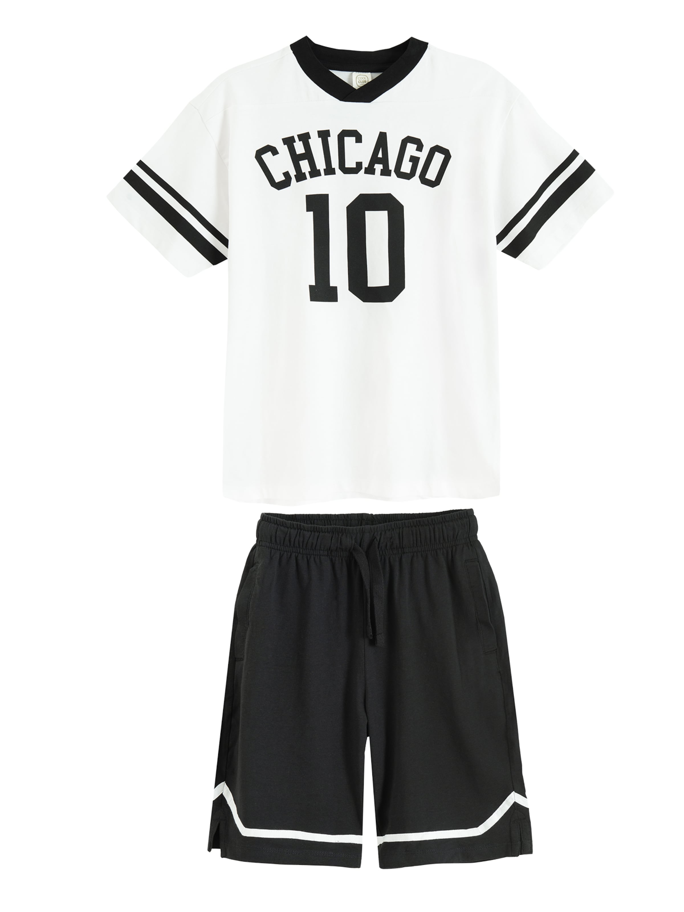 Set de la Cool Club pe negru: față