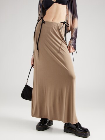 WEEKDAY Skirt 'Signe' in Beige: front