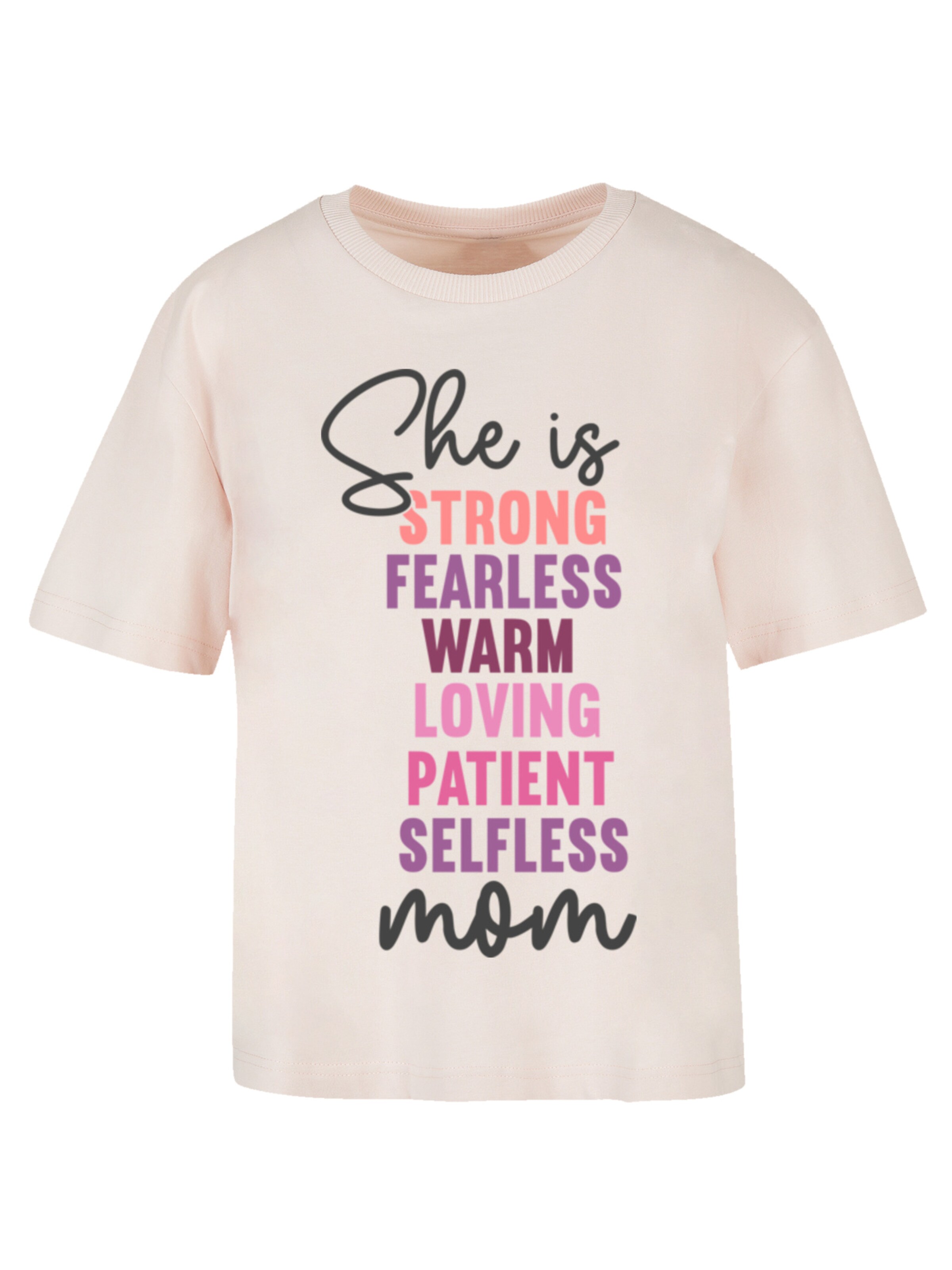 F4NT4STIC Shirt in Roze: voorkant