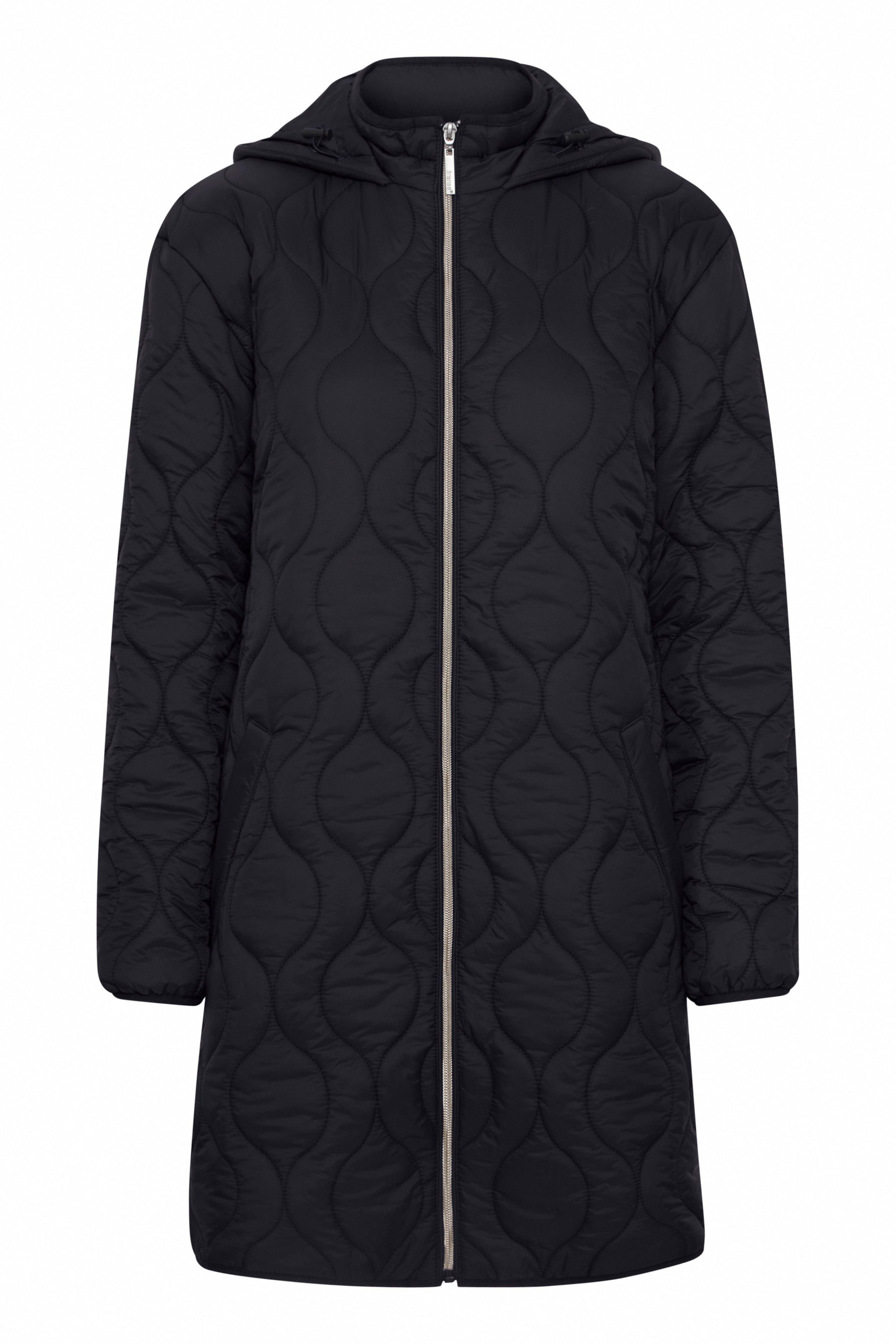 Fransa Tussenjas 'Padma' in Zwart: voorkant