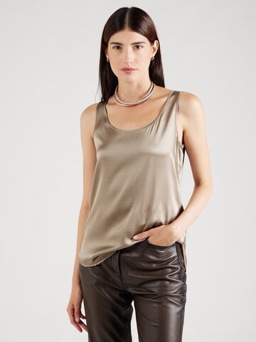 Max Mara Leisure Top 'PAN' in Gold: Vorderseite