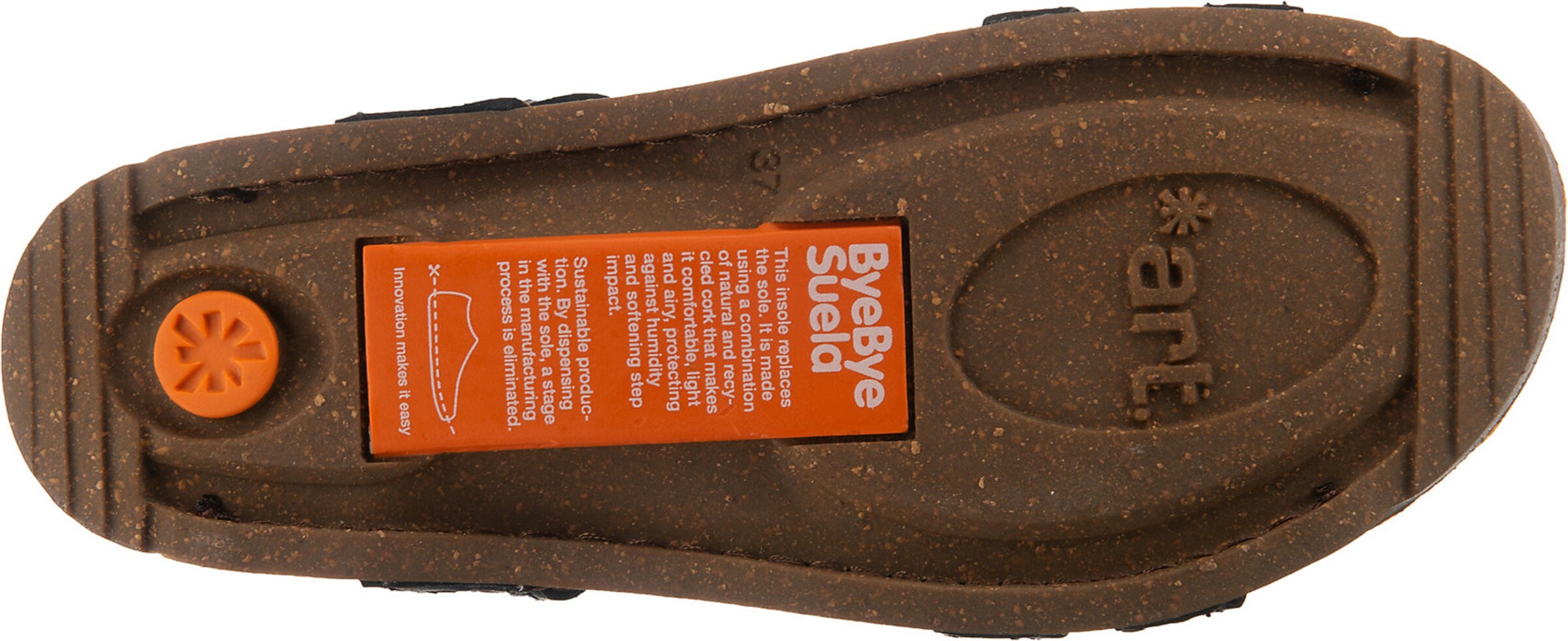 ART Sandale in Schwarz