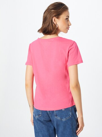 Tommy Jeans - Camiseta en rosa