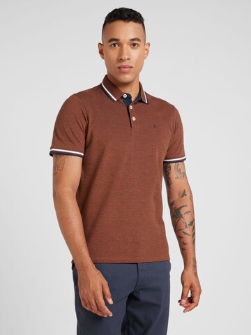 ruda JACK & JONES Marškinėliai 'JJEPaulos': priekis