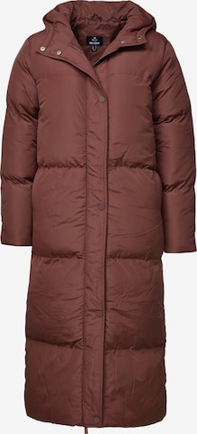 Manteau d’hiver 'Jodie' Threadbare en marron : devant