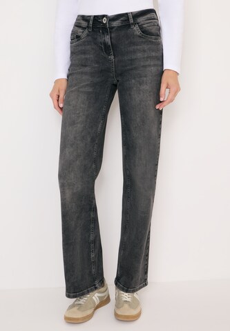 CECIL Regular Jeans in Grey: front