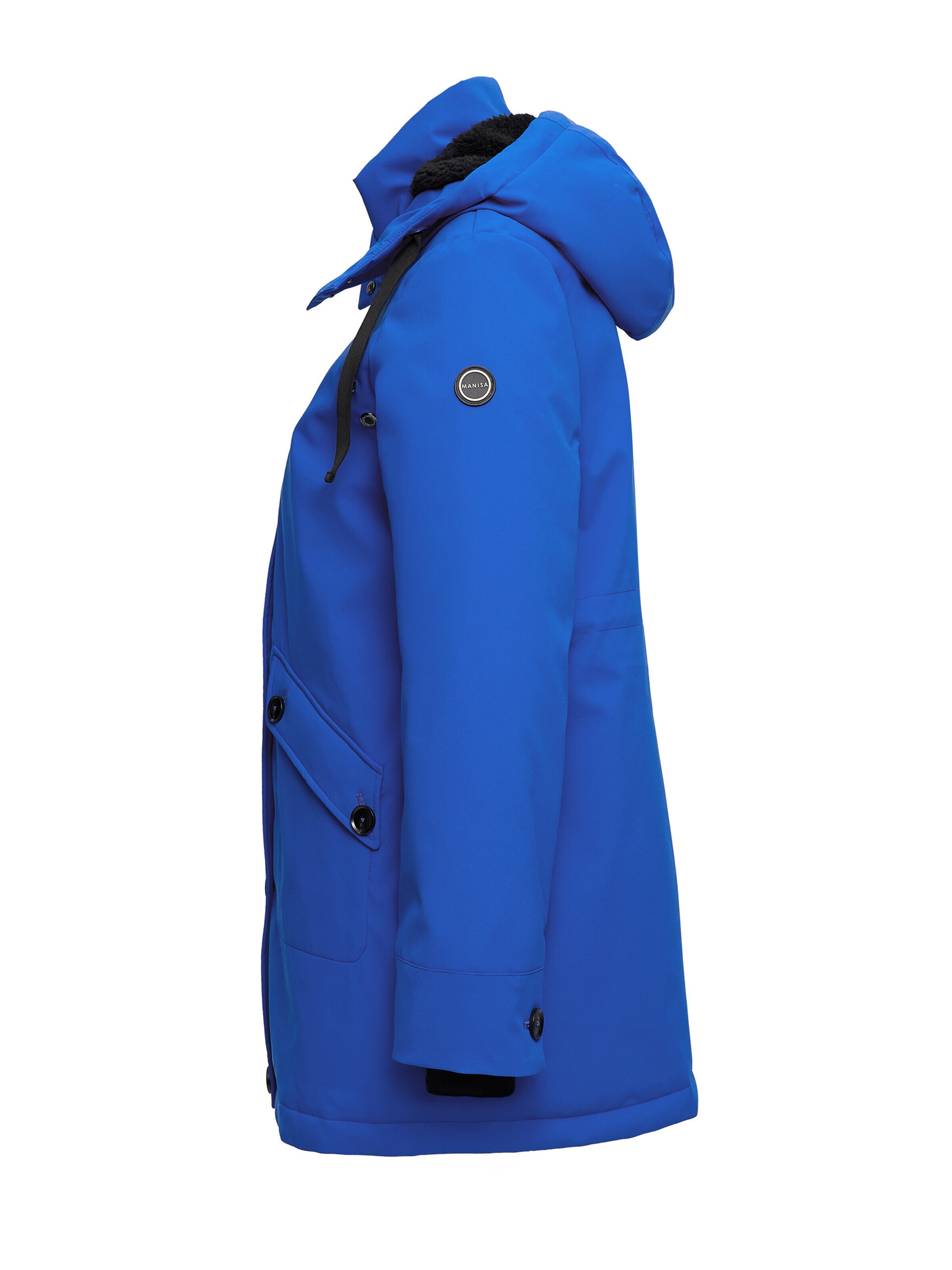 MANISA Winter Coat 'Regenjacke' in Blue