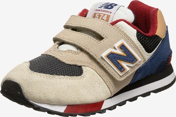 new balance Sneakers laag '574' in Beige: voorkant