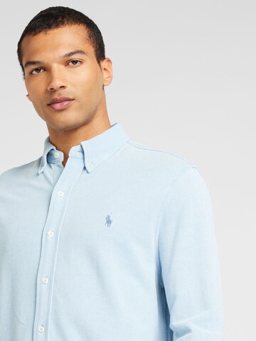 Polo Ralph Lauren Regular Fit Hemd in Blau