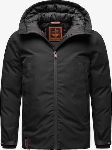 STONE HARBOUR Winter jacket in Black: front