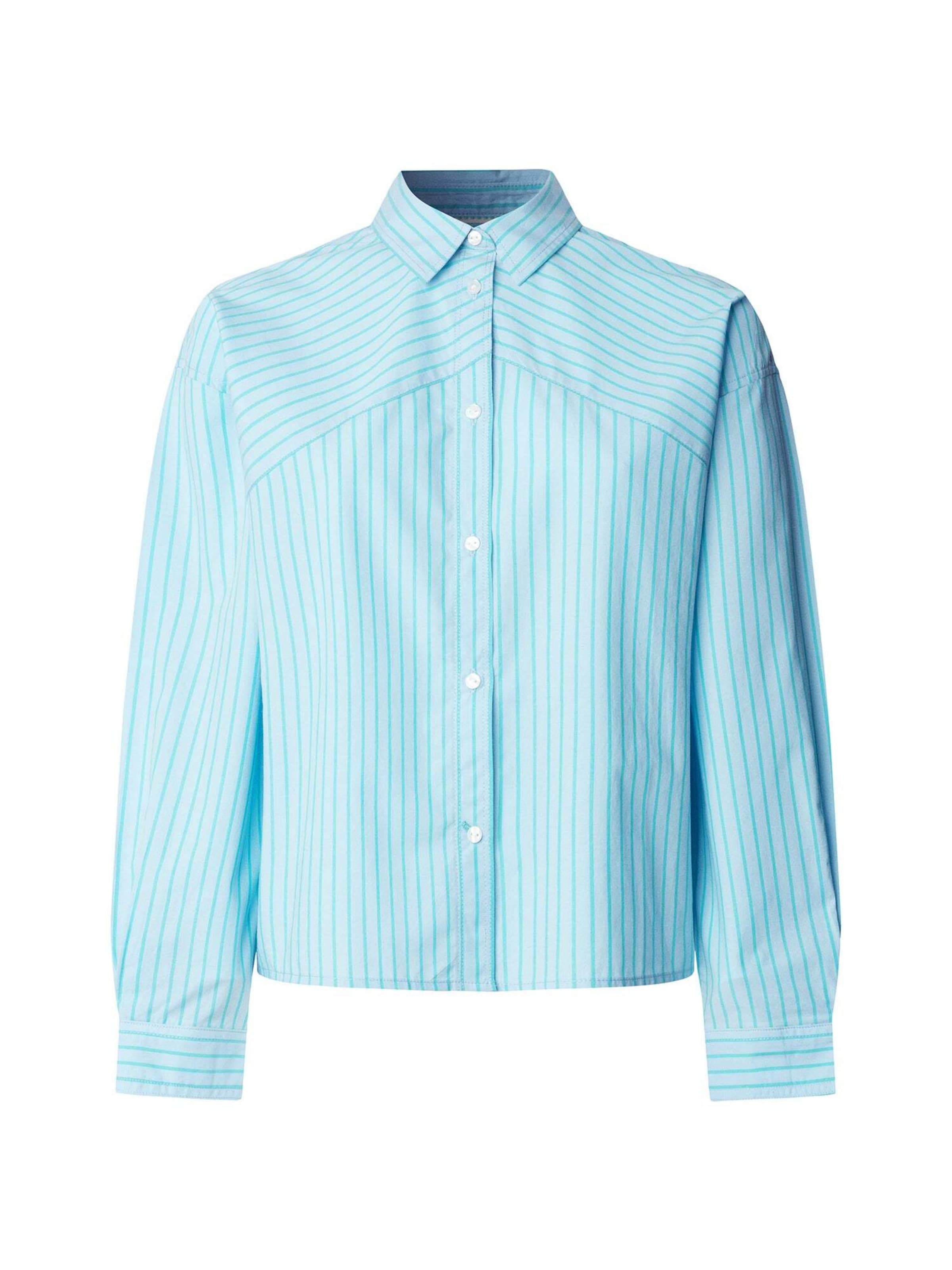 Chemisier 'Justine' Pepe Jeans en vert : devant