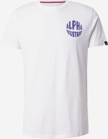 ALPHA INDUSTRIES Paita värissä valkoinen: etupuoli