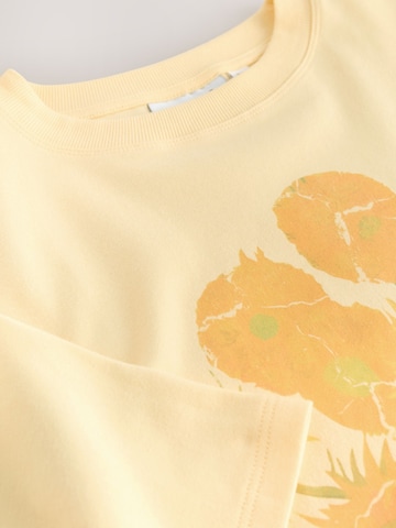 Next Shirt 'Van Gogh Sunflowers' in Yellow