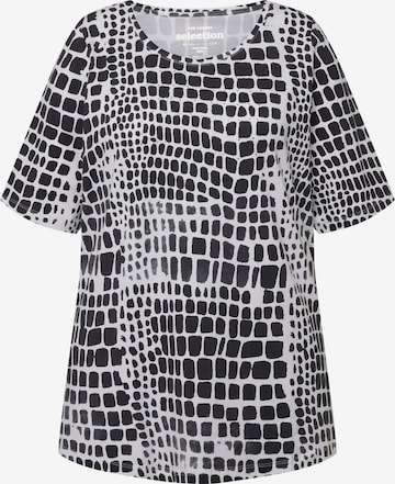 Ulla Popken Shirt in Black: front