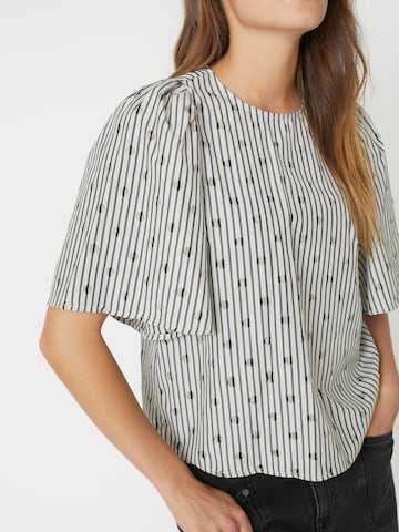 Chemisier 'Trixie' co'couture en gris