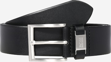 BOSS Black Belt 'Connio' in Black: front