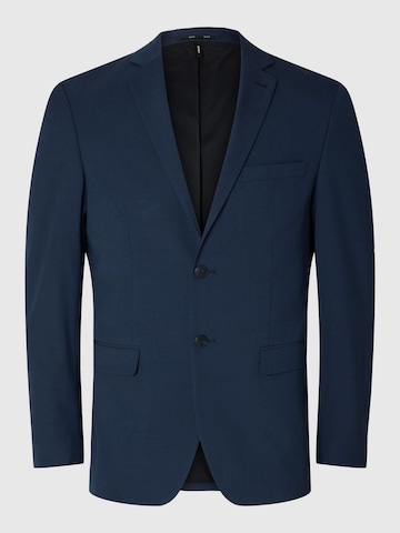 Coupe slim Veste de costume 'Liam' SELECTED HOMME en bleu