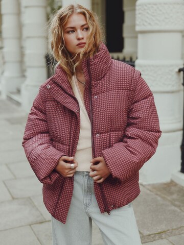 Next Zimní kabát – pink