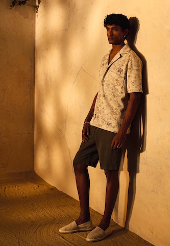 STRELLSON Regular Trousers 'Kaji' in Blue