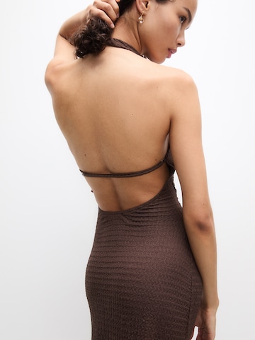 Pull&Bear Summer Dress in Brown