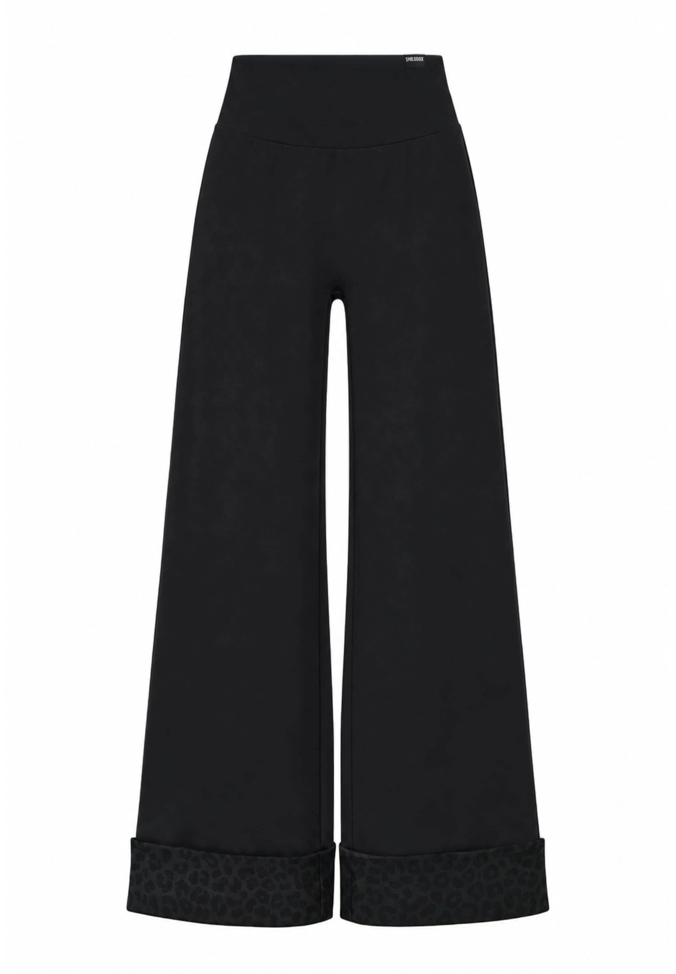 Coupe slim Leggings ' Lithara Solid ' Smilodox en noir