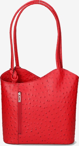 faina Rucksack in Rot: Vorderseite