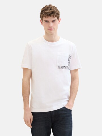 T-Shirt TOM TAILOR en blanc