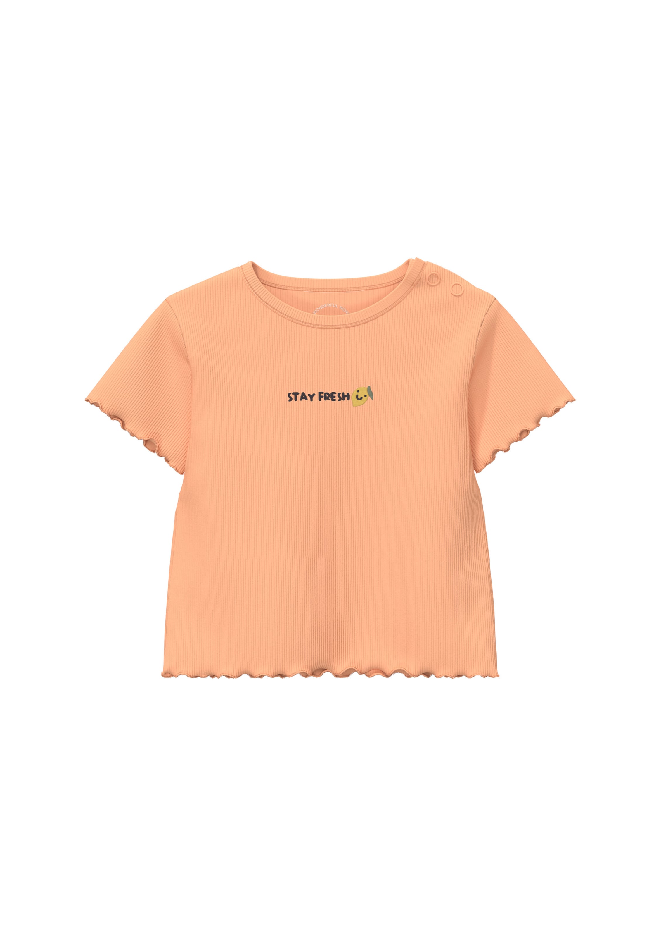 T-Shirt s.Oliver en orange : devant