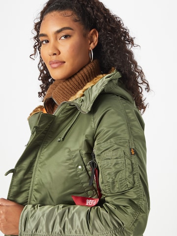 ALPHA INDUSTRIES Vinterjakke i grøn