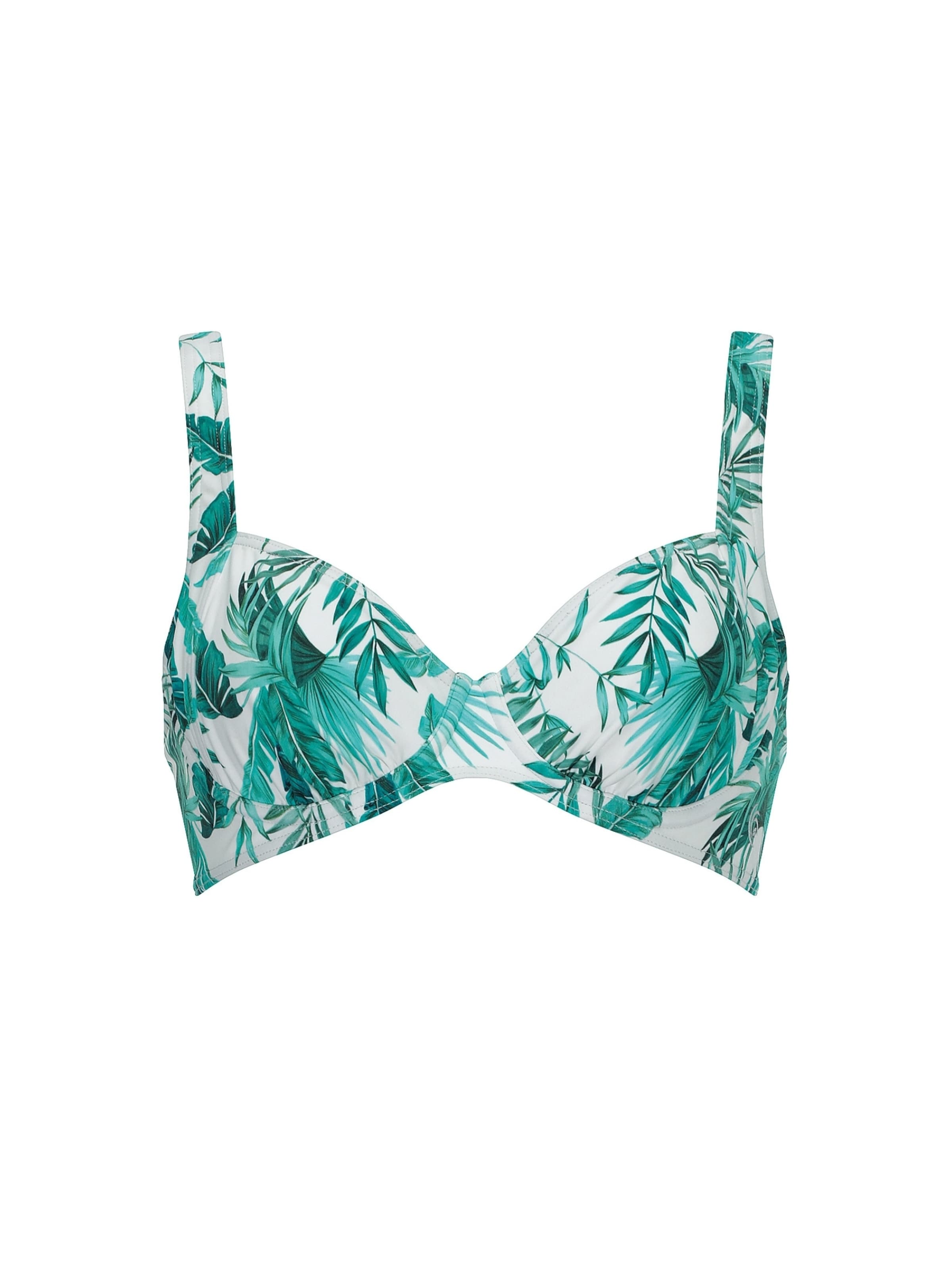 OLYMPIA Bikinitop in Blau: Vorderseite