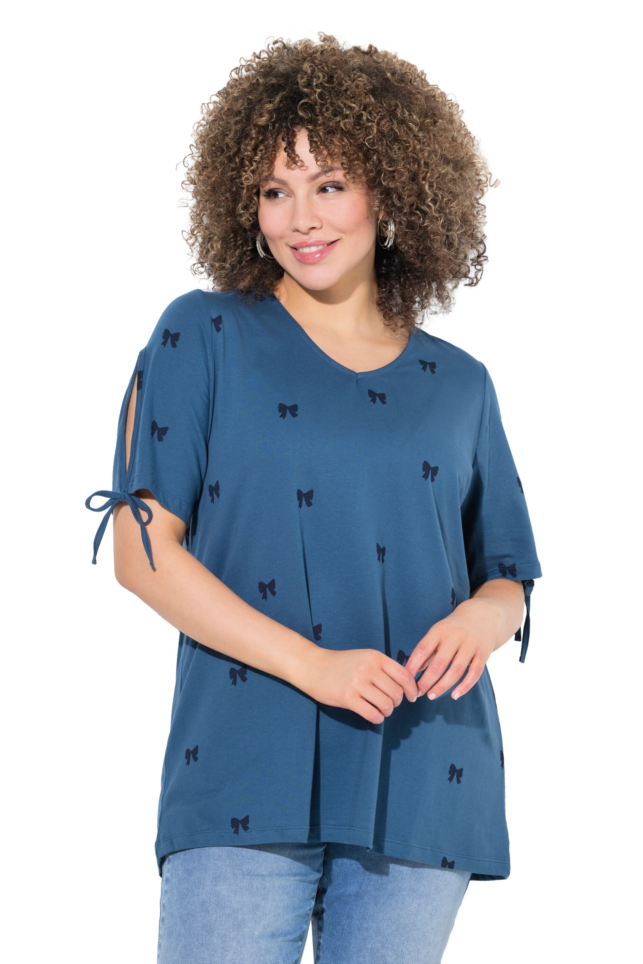 Ulla Popken Shirt in Blue: front