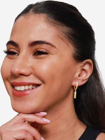 Heideman Earrings in Gold: front