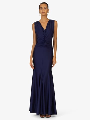 Robe de soirée Kraimod en bleu : devant
