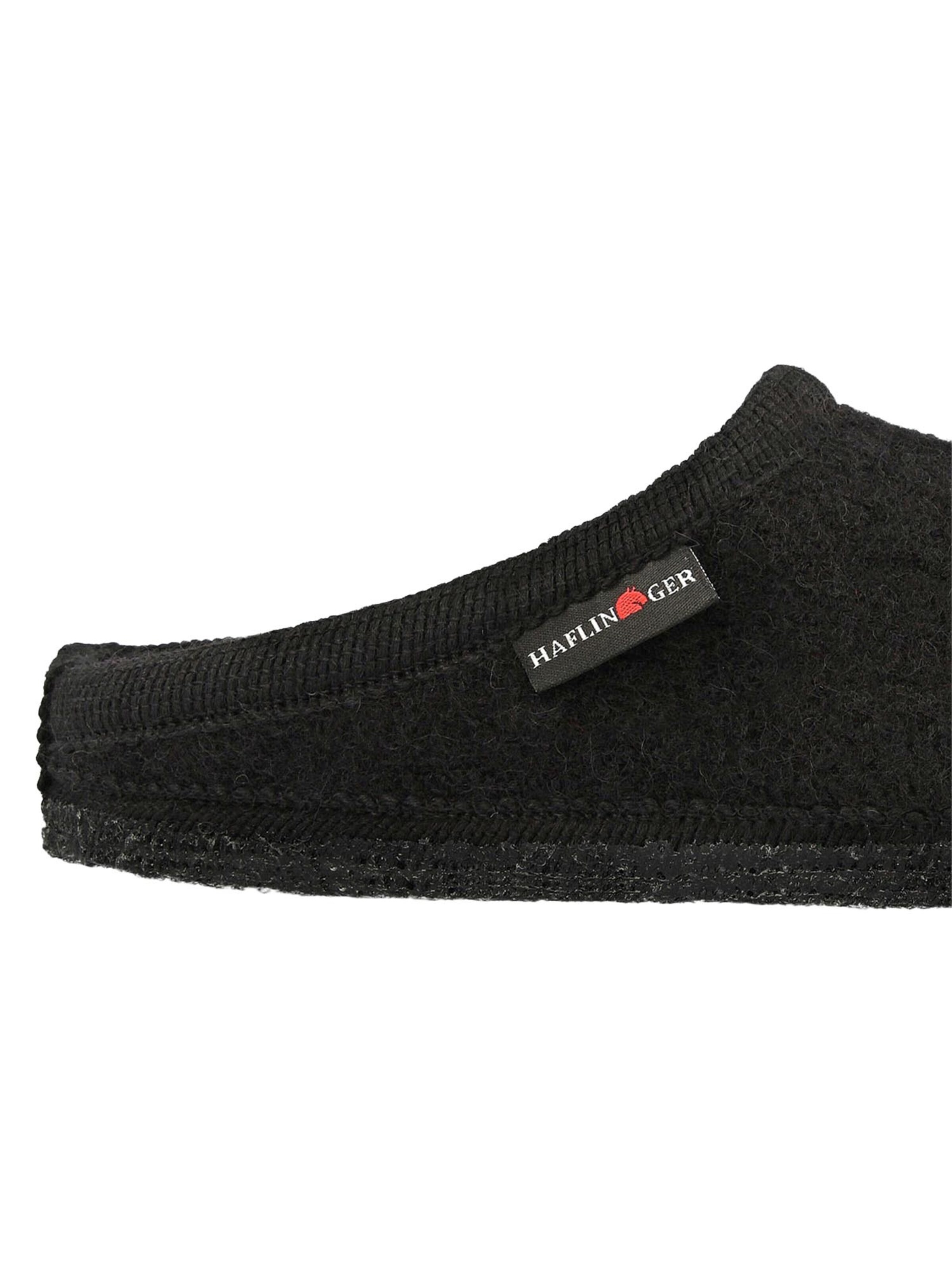 HAFLINGER Slipper 'Walktoffel Alaska' in Black