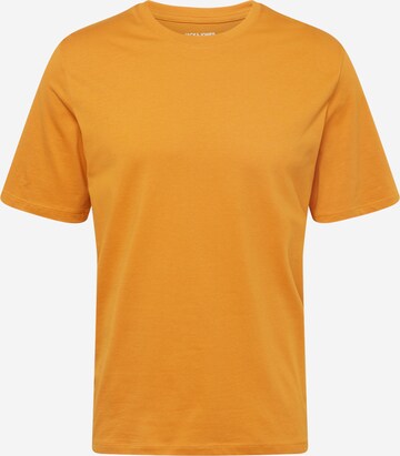 oranžs JACK & JONES Slim fit T-Krekls: no priekšpuses