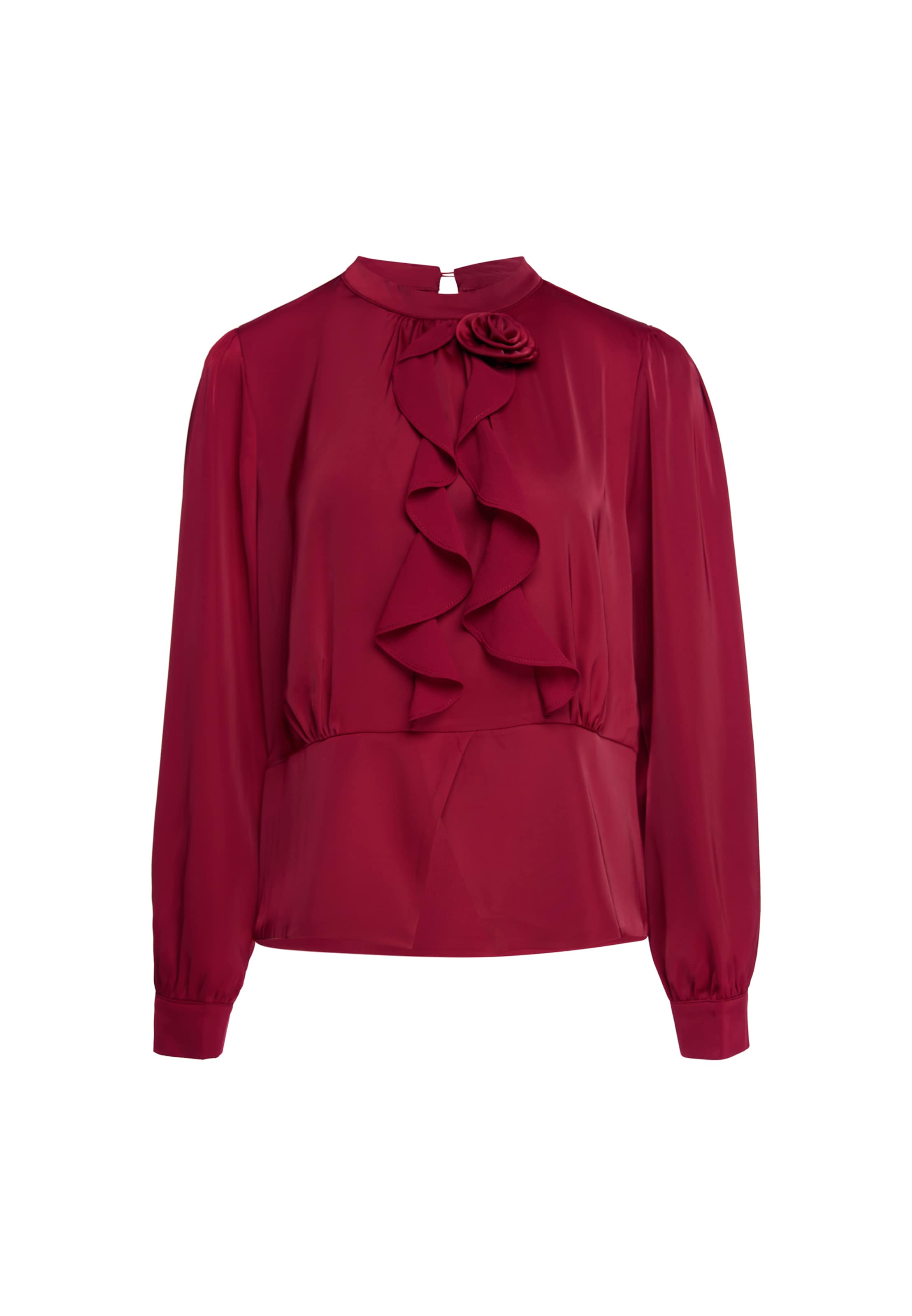 usha BLACK LABEL - Blusa en rojo: frente