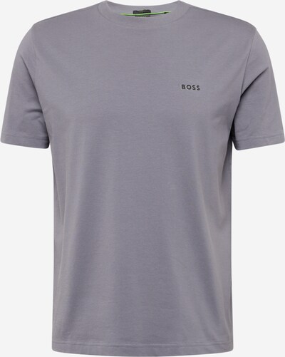BOSS T-Shirt en gris basalte / noir, Vue avec produit