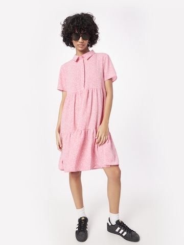 JDY Платье-рубашка 'PIPER' в Ярко-розовый