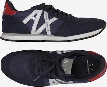 ARMANI EXCHANGE Sneaker 42 in Blau: Vorderseite