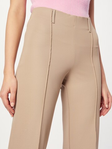 Gina Tricot Loosefit Hose 'Nova' in Beige