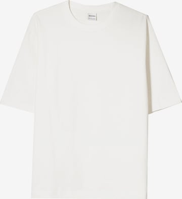 Maglia extra large di Bershka in bianco: frontale