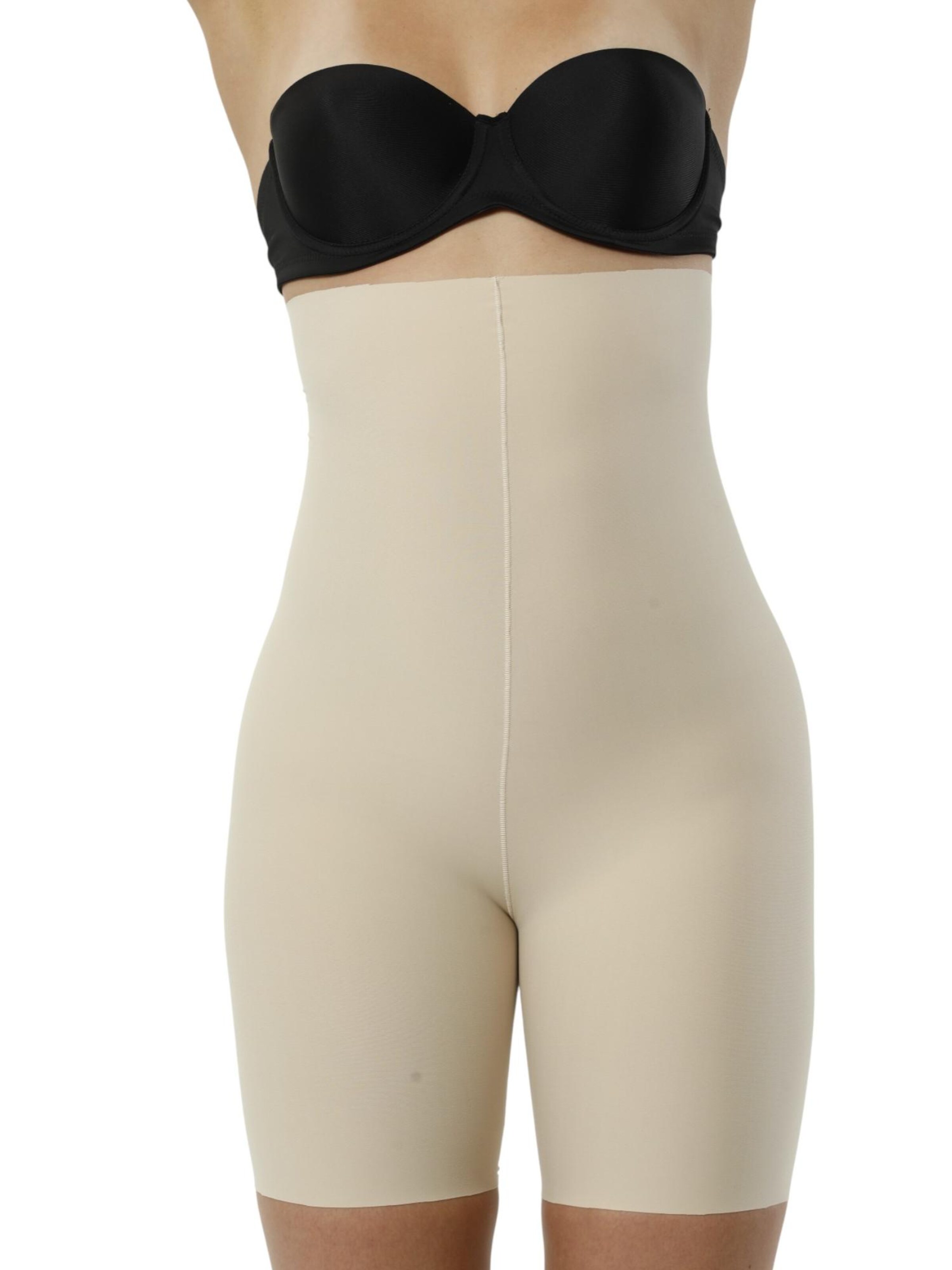 Pantaloni modellanti 'LaserTone' di fashionshowcase in beige