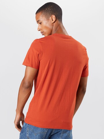TOM TAILOR Regular fit Shirt in Oranje