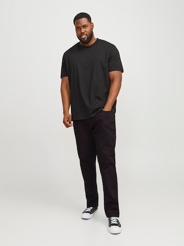 Jack & Jones Plus Slimfit Jeans 'Tim' i sort