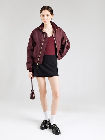 ONLY Top 'ONLSARA' - Červená