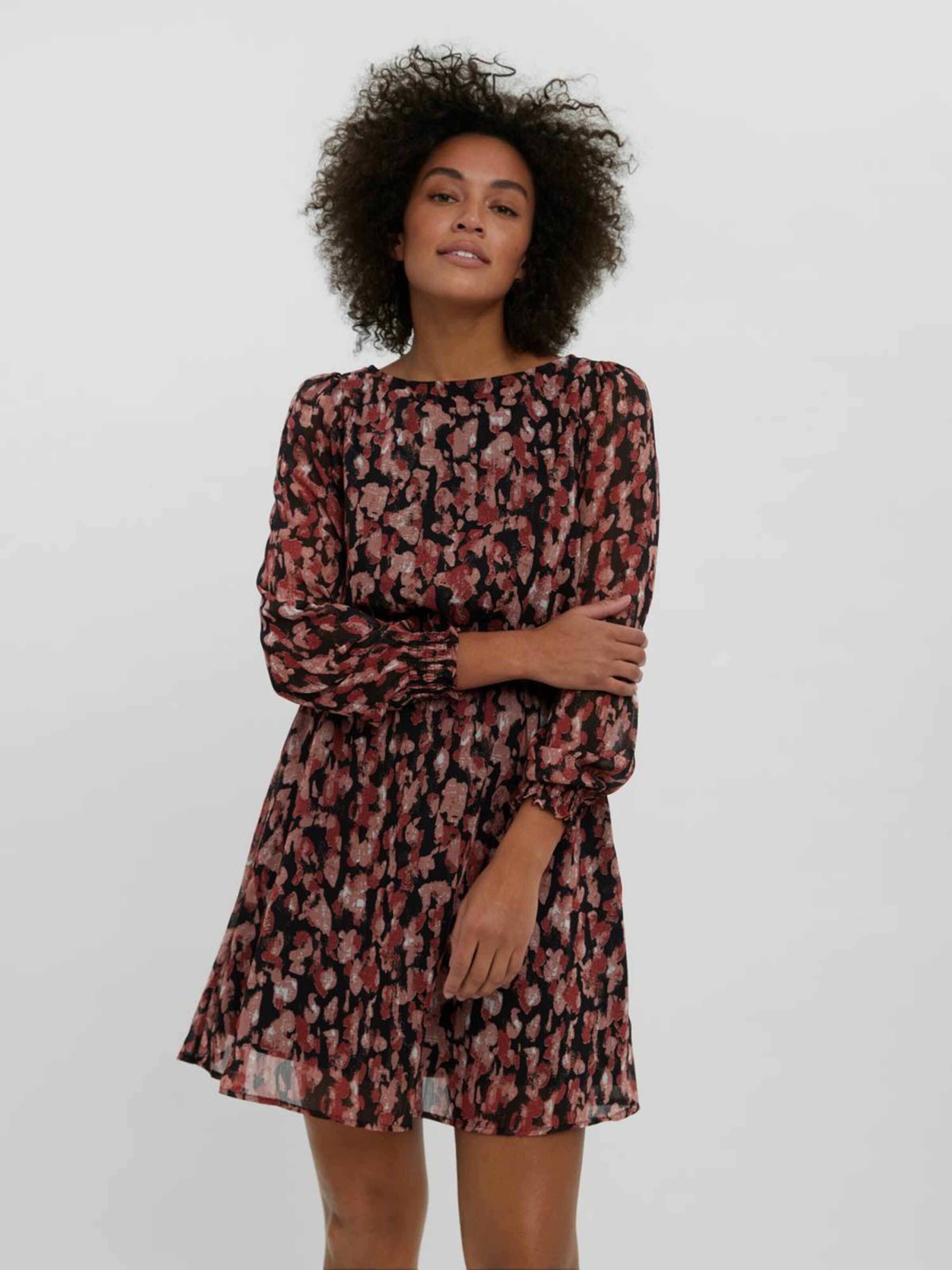 Frauen Kleider VERO MODA Kleid in Mischfarben - RL92032 Frauen Kleider VERO MODA Kleid in Mischfarben - RL92032