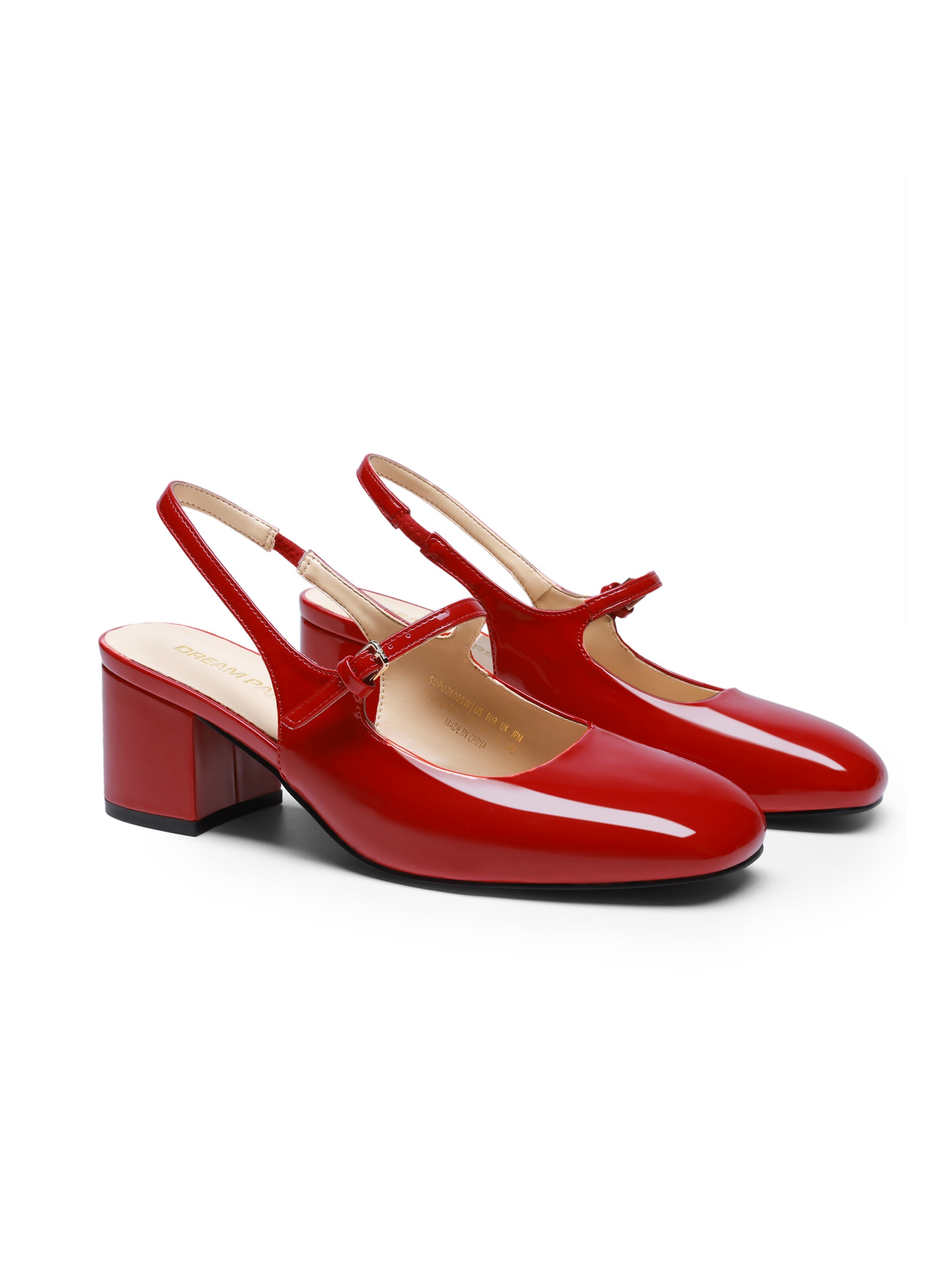 Décolleté 'Dream Pairs Fashion' di Dream Pairs in rosso